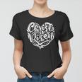 Easter Christian Christ Is Risen Cross Heart Women T-shirt