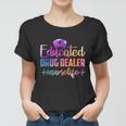 Educated Drug Dealer Nurse Life Funny Nurse Heart Beat Million Nurse March Tshirt Women T-shirt