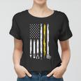 Electrician American Flag Usa Women T-shirt