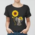 Elephant Sunflower You Are My Sunshine V2 Women T-shirt