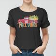 Fall Vibes Old School Truck Full Of Pumpkins And Fall Colors Women T-shirt