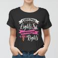 Feminist Christmas Lights And Reproductive Rights Pro Choice Funny Gift Women T-shirt