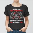 Firefighter Retired But Forever Firefighter At Heart Retirement V2 Women T-shirt