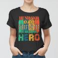 Firefighter Vintage Retro Husband Dad Firefighter Hero Matching Family V3 Women T-shirt