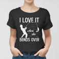 Fisherman I Love It When She Bends Over Funny Women T-shirt