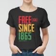 Free Ish Since 1865 African American Freeish Juneteenth Tshirt Women T-shirt