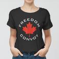 Freedom Convoy 2022 Canadian Trucker Tees Maple Leaf Tshirt Women T-shirt