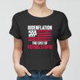 Funny Bidenflation The Cost Of Voting Stupid Anti Biden Women T-shirt