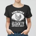 Funny Chicken Art For Chicken Lover Hen Farmer Women T-shirt