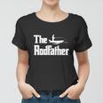 Funny Fishing For Fisherman Dad The Rodfather Women T-shirt