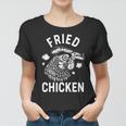 Funny Fried Chicken Smoking Joint Women T-shirt