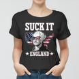 Funny George Washington Suck It England Women T-shirt