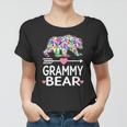 Funny Grammy Bear Mothers Day Floral Matching Family Outfits Women T-shirt