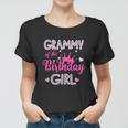 Funny Grammy Of The Birthday Girl Cute Pink Women T-shirt