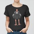 Funny Headless Ostrich Halloween Giant Bird Easy Costume Women T-shirt
