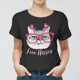 Funny Valentine Cat Free Hisses Women T-shirt