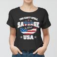 Funny You Cant Spell Sausage Without Usa Tshirt Women T-shirt