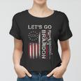 Gun 1776 American Flag Patriots Lets Go Brandon Women T-shirt