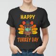 Happy Turkey Day Funny Thanksgiving 2021 Autumn Fall Season V3 Women T-shirt