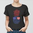 Hawaiian Pineapple American 4Th Of July Women T-shirt