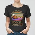 Hotter Than A Hoochie Coochie Daddy Vintage Retro Country Music Women T-shirt