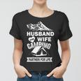 Husband And Wife Camping Partners For Life Tshirt Women T-shirt