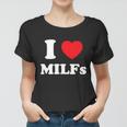 I Love Heart Milfs And Mature Sexy Women Women T-shirt