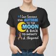 I Love Someone With Autism To The Moon & Back V2 Women T-shirt