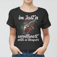 Im Just A Sweetheart Women T-shirt