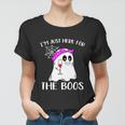 Im Just Here For The Boos Boo Halloween Quote Women T-shirt