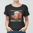 Joe Biden Falling Off Bike Running The Country Is Like Riding A Bike V2 Women T-shirt