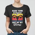 Keep Your Religion Out Off My Uterus Feminist Retro Women T-shirt