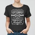 Legends Were Born In September 1982 40Th Birthday Gifts Women T-shirt