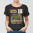 Level 18 Unlocked Crushing It 2004 Video Game 18Th Birthday Women T-shirt