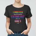 Lgbt I Prefer Cooking & Eating Out With Girls Lesbian Gay Women T-shirt