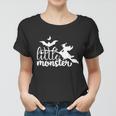 Little Monster Funny Halloween Quote Women T-shirt