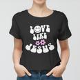Love Like Jesus Religious God Christian Words Gift V3 Women T-shirt