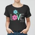 Love Mimi Flower Mimilife Women T-shirt