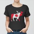 Maple Leaf Animal Canadian Flag Canada Est 1867 Men Women Women T-shirt
