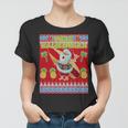 Mele Kalikimaka Santa Ugly Christmas V2 Women T-shirt