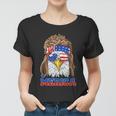 Merica Eagle Mullet 4Th Of July American Flag Cool Gift V2 Women T-shirt