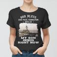My Son Is On Uss Paul Hamilton Ddg Women T-shirt