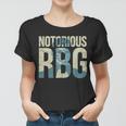 Notorious Rbg Blue Logo Tshirt Women T-shirt