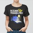 Oceans Of Possibilities Summer Reading Anglerfish Women T-shirt