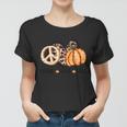 Peace Love Fall Thanksgiving Quote V3 Women T-shirt