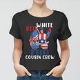 Red White And Blue Cousin Crew 2022 Meaningful Gift Cousin Crew 4Th Of July Cu Women T-shirt