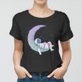 Relaxing Astronaut On The Moon Women T-shirt