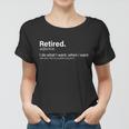 Retired Definition Tshirt Women T-shirt