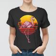 Retro Vintage Flamingo V2 Women T-shirt