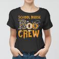School Nurse Teacher Boo Crew Halloween School Nurse Teacher Women T-shirt